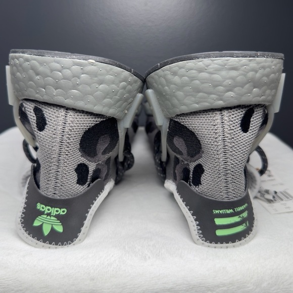 Adidas Pharrell x NMD Human Race 'Animal Print - Ash' - Size 11M - NEW - Picture 7 of 11